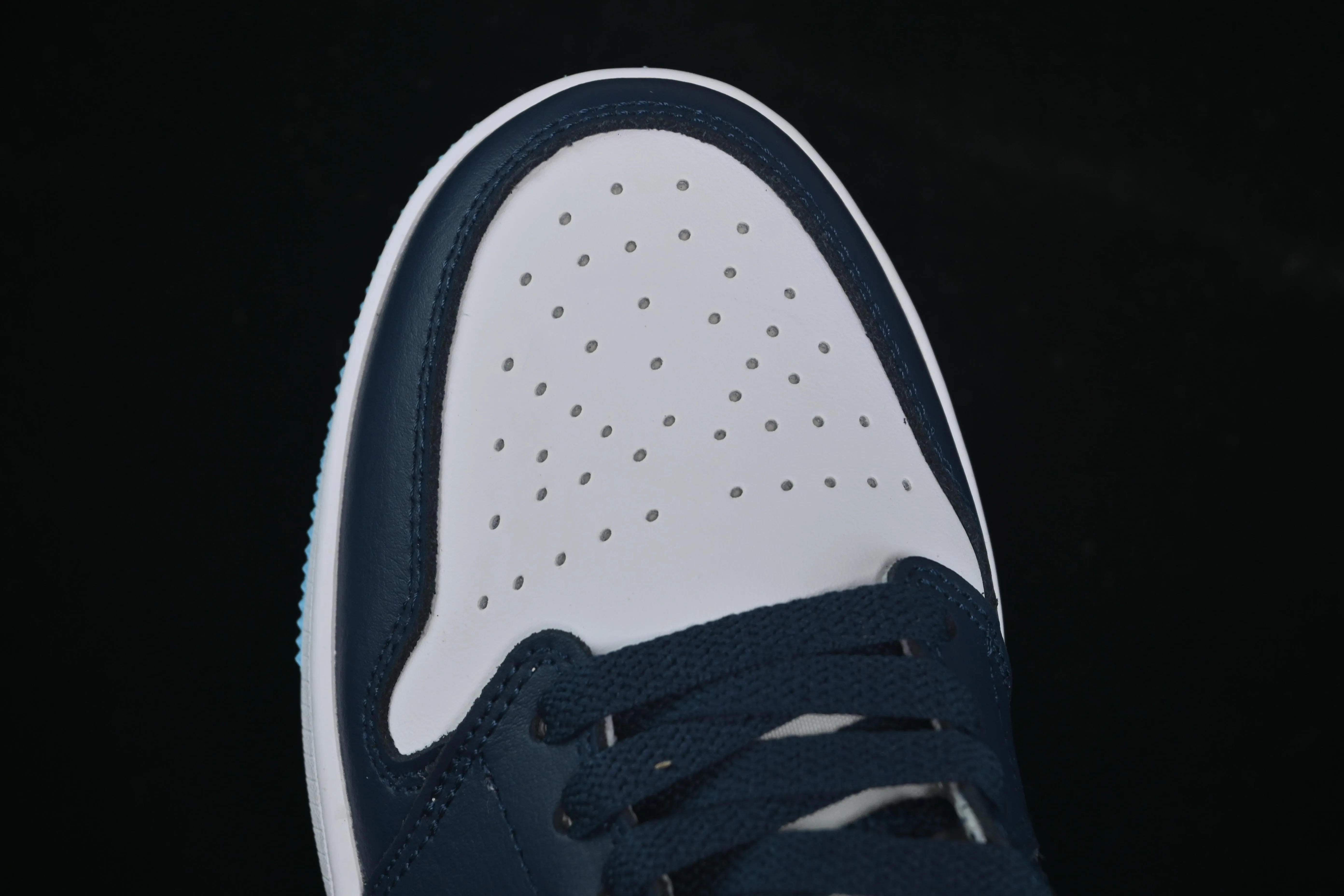 All categories Air Jordan Jordan series basketball shoes Air Jordan 1 Low Air Jordan 1 Low AJ1 Joe 1 blue white black hook low-top cultural casual sneakers 553558-149